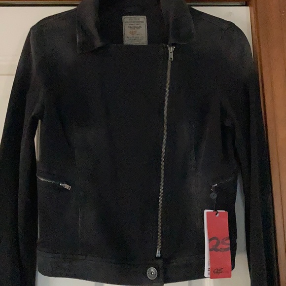 Black Denim Jacket - Picture 2 of 13